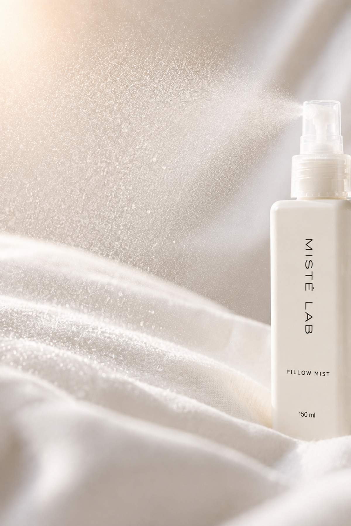 Misté Lab Pillow Mist – Lavantalı Uyku ve Yastık Spreyi – yakın çekim detay görseli