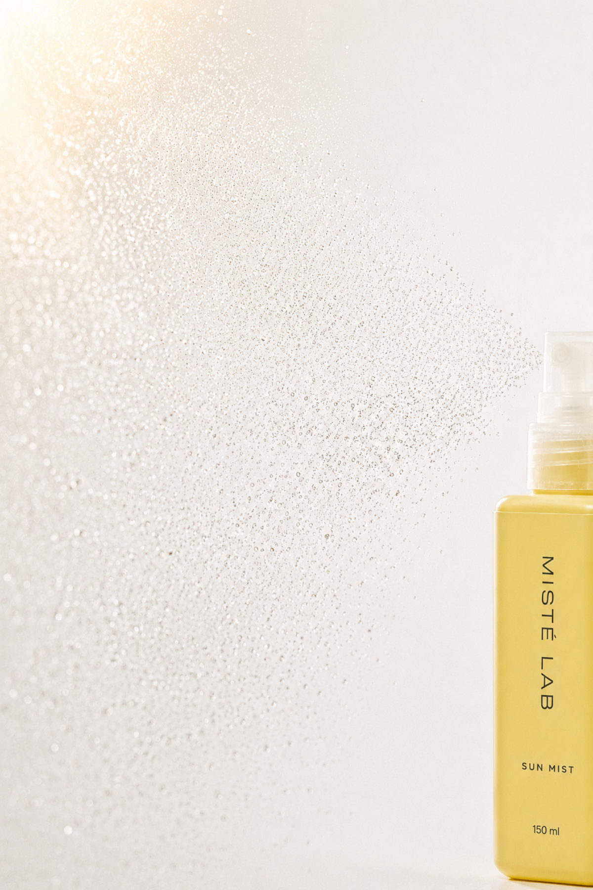Misté Lab Sun Mist – SPF 50 Yüz ve Vücut Güneş Koruyucu Sprey – yakın çekim detay görseli