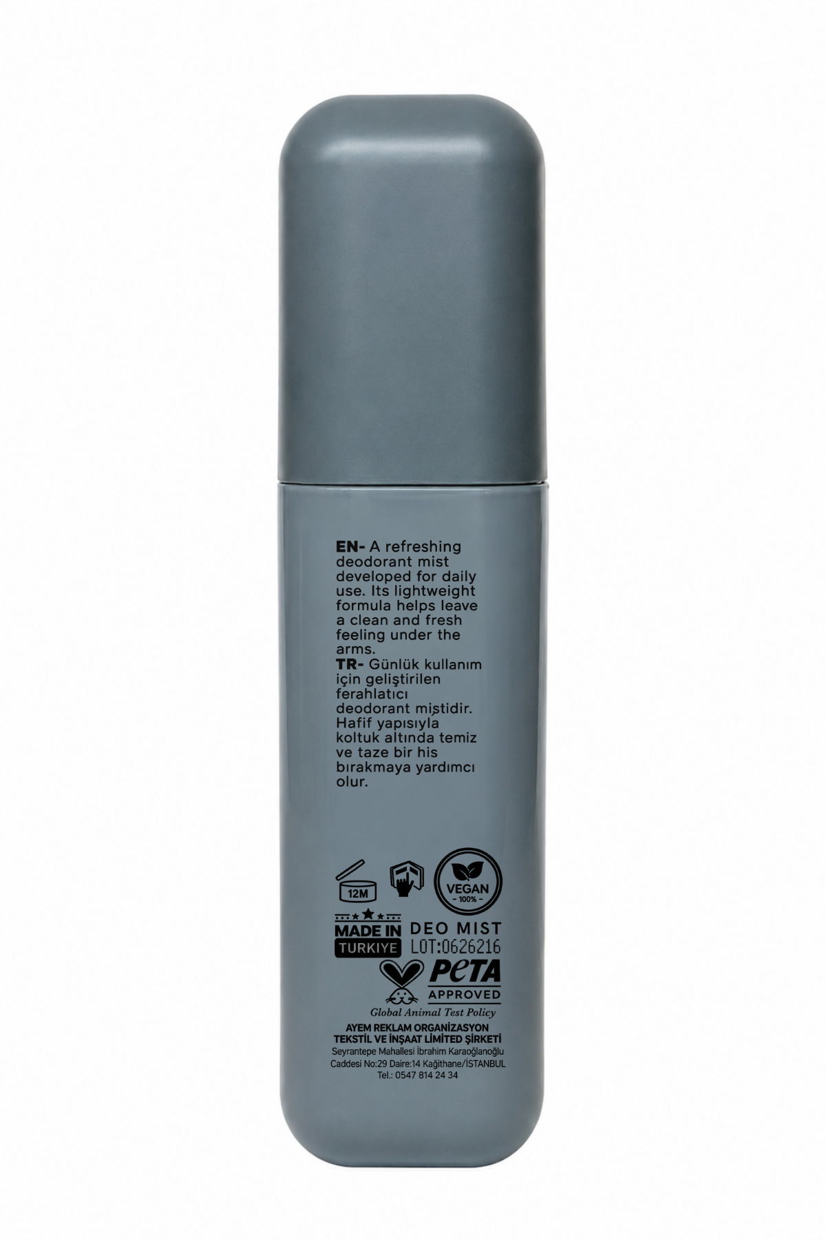 Deo Mist – Ter ve Koku Önleyici Deodorant Sprey
