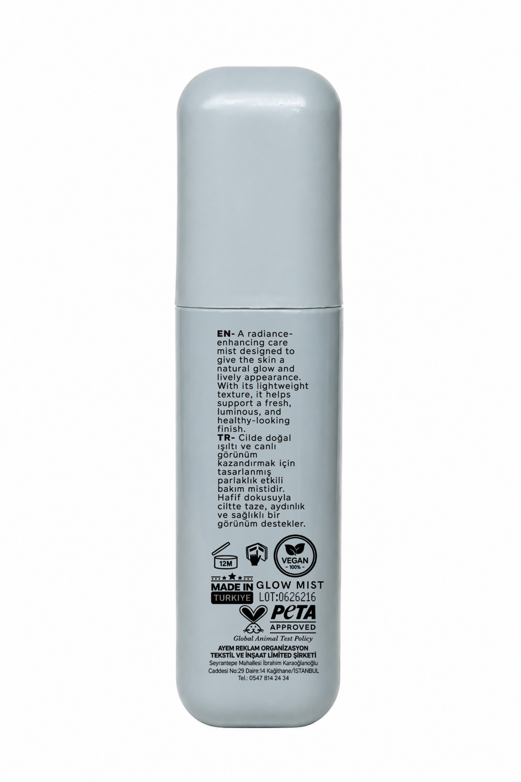 Glow Mist – Cam Cilt Etkili Işıltı Spreyi