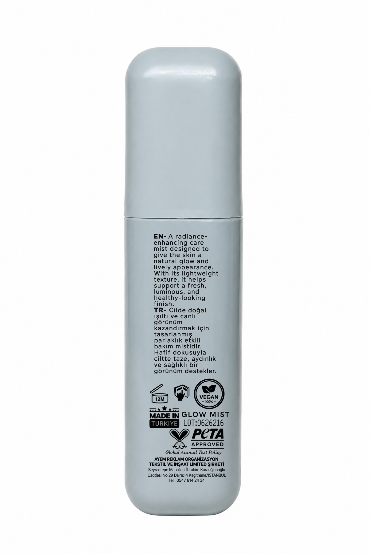 Glow Mist – Cam Cilt Etkili Işıltı Spreyi