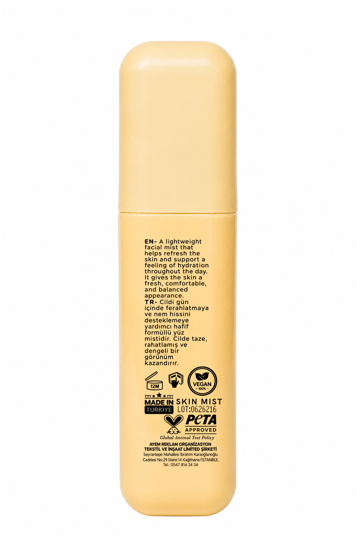 Skin Mist – Yüz ve Vücut Nemlendirici Sprey