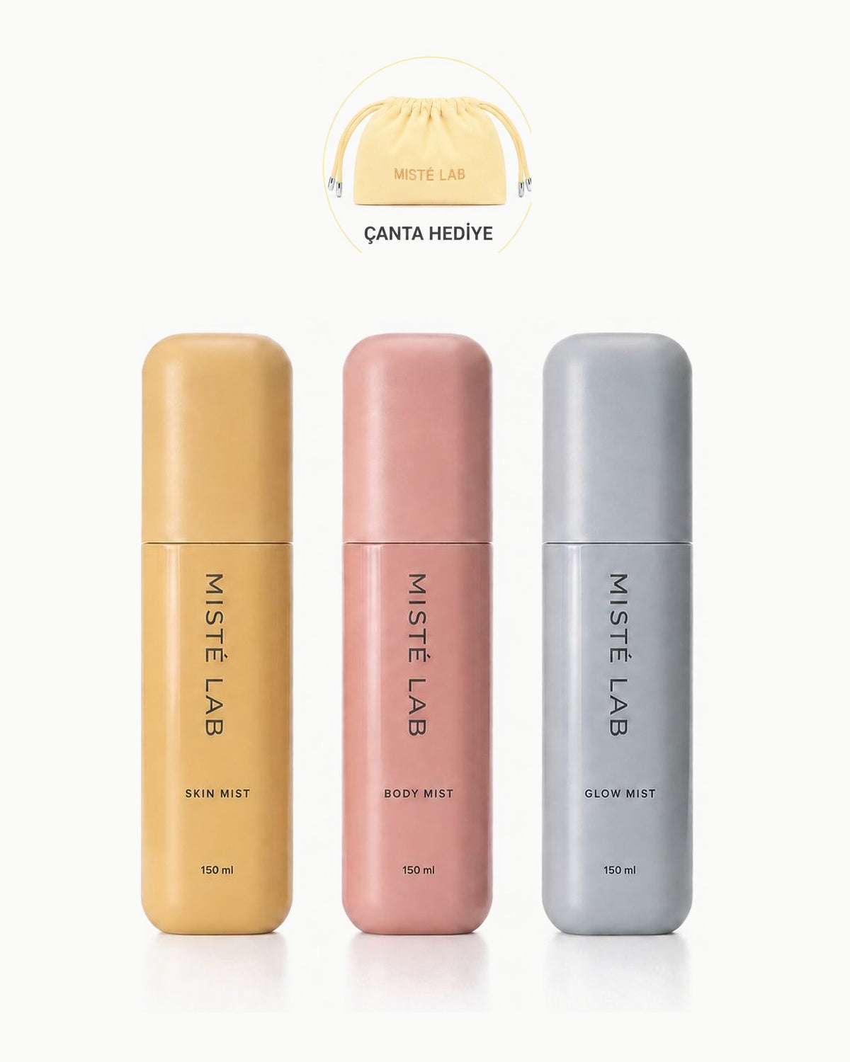 Skin + Body + Glow Mist Seti – Işıltılı Cilt Rutini